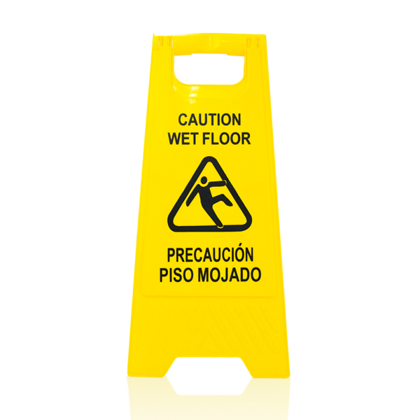 TIJERA INDICADORA DE PISO MOJADO LAMIRA AMARILLO AS-3432 62CM