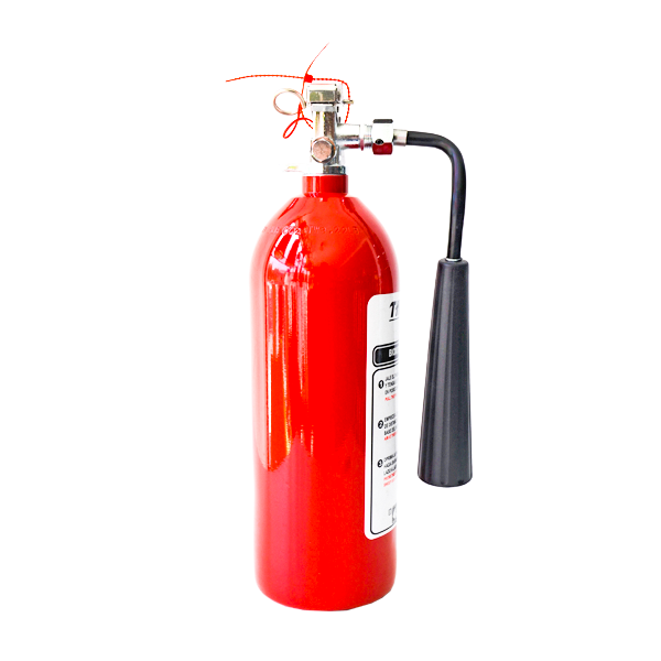 Extintor Cilindro de Aluminio de CO2 Rojo … 5 lb - 2