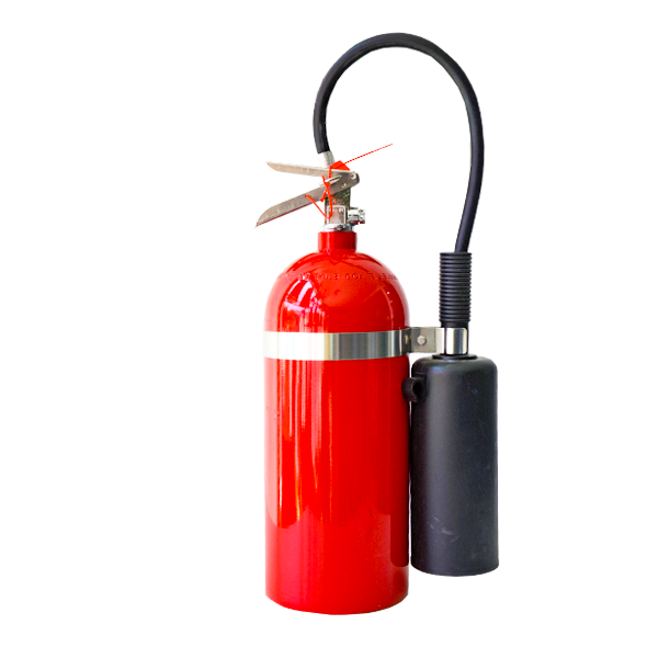 Extintor Cilindro de Aluminio de CO2 Rojo … 10 lb - 2