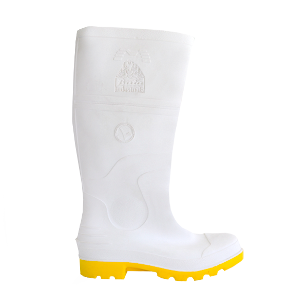 Bota sin Casco Aquamax Bata Industrials Blanco/Amarillo 802-81164 - 0