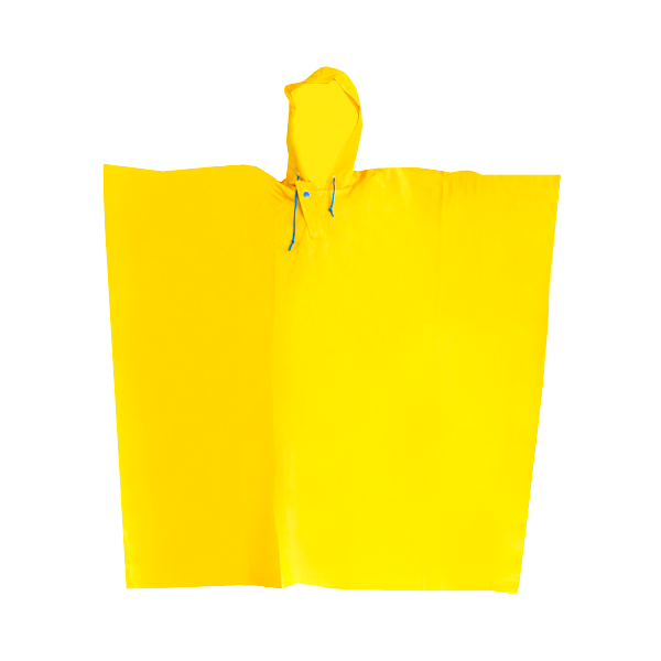 IMPERMEABLE PVC/POLIÉSTER CALIBRE 0.35 MM CAPAMANGA JYRSA AMARILLO ECO-1124 2.00 M