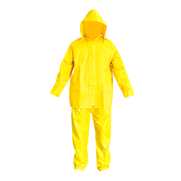 Impermeable Nylon/Poliuretano 2 Pza. DermaWear DermaCare Amarillo I-6022 - 0