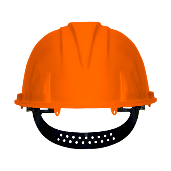 Casco Termoplástico de Seguridad Infra Naranja 1CP210-4 … - 1