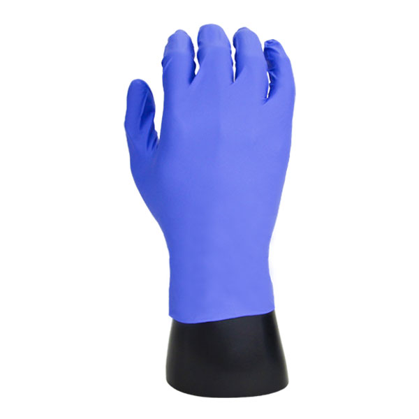 Guantes desechables de nitrilo, sin polvo, sin látex, guantes de seguridad  para limpieza, para trabajar con alimentos o automotores (Talla S, paquete