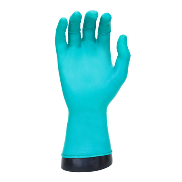 Guante Nitrilo/Neopreno 7.9 mil Clorado con Dedos Texturizados sin Polvo Desechable Microflex Ansell (Paq. con 50 Pza.) Verde 93-260 - 1