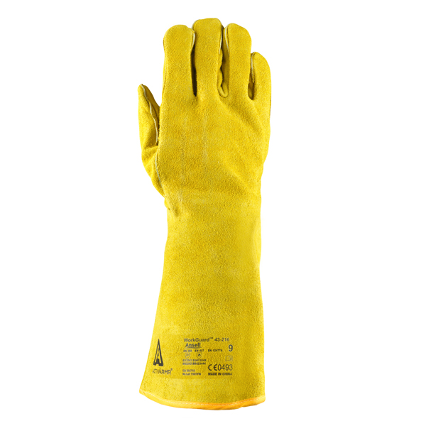 GUANTE PIEL PARA SOLDAROR ACTIVARMR WORKGUARD ANSELL (PAR) AMARILLO 43-216 #10