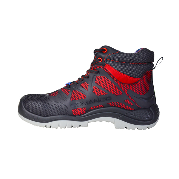 Amigo Safety :: Zapato con Casco de Policarbonato Dieléctrico Sport+ Comando  Rojo 1821