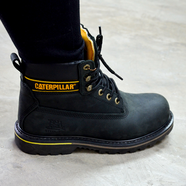 Bota de Trabajo Caterpillar Holton Negro ST P723060 - 3