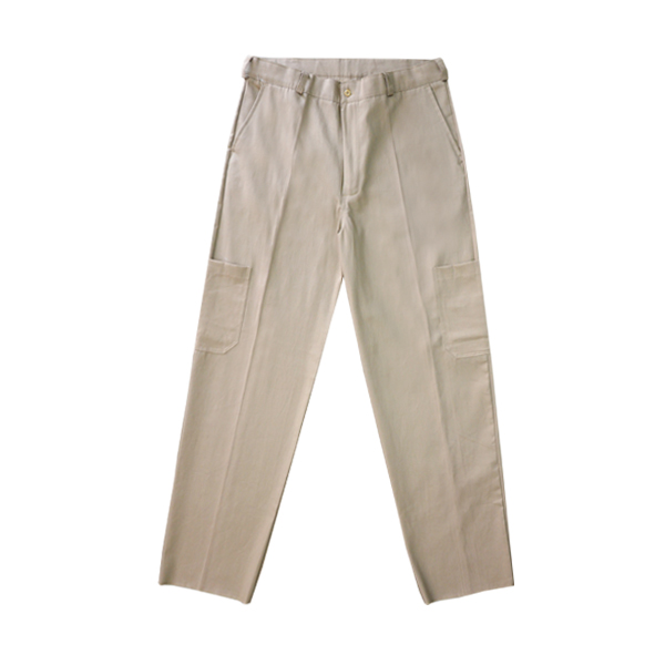 PANTALÓN GABARDINA TIPO CARGO IPF BEIGE
