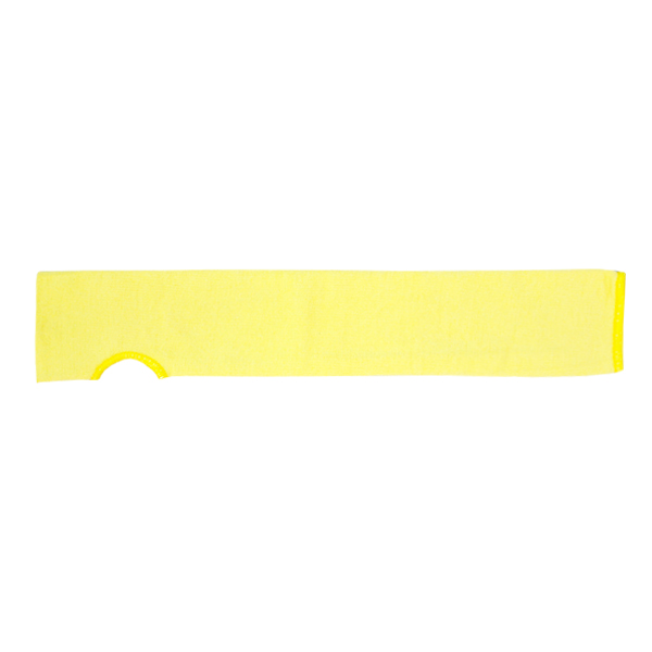 MANGA 100% KEVLAR CON ORIFICIO PARA PULGAR GISA (PIEZA)  AMARILLO GS-531/18 18"