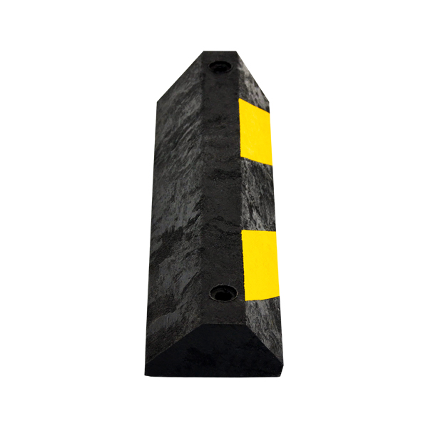 Tope HDPE 100 % Reciclado para Estacionamiento Negro/Amarillo … 57 cm - 2