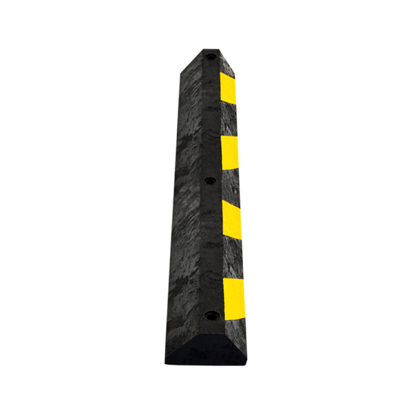 Tope HDPE 100 % Reciclado para Estacionamiento Negro/Amarillo … 182 cm - 2