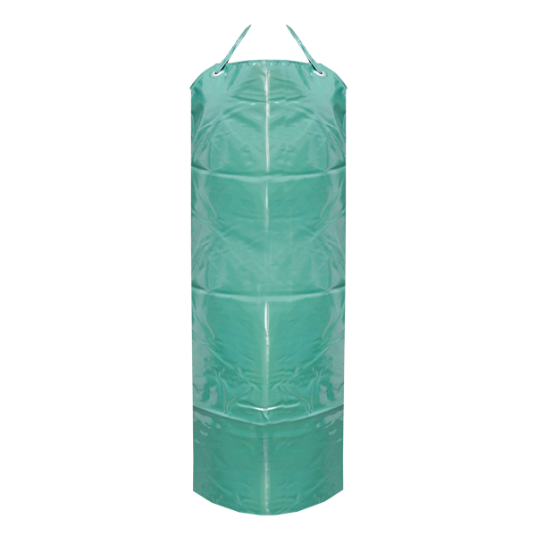 Mandil PVC/Poliéster/PVC 19 mil. Resistente a Químicos y Ácidos Proacid Prodin Verde PS-14 70 x 110 cm - 1