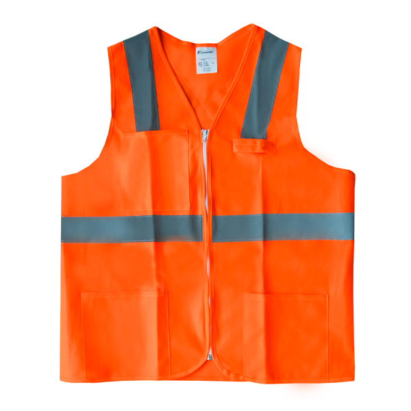 CHALECO ALTA VISIBILIDAD JYRSA NARANJA SR-1020NCR