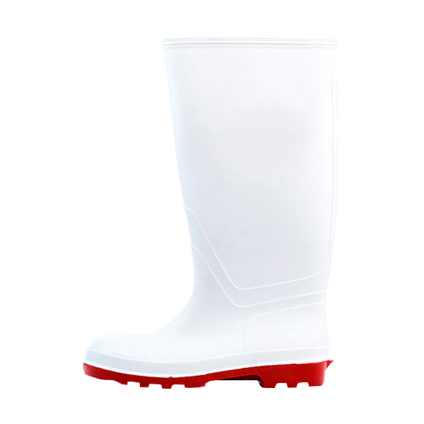 Bota Industrial Sanitaria sin Casco Pro Rubber Blanco IIN - 1