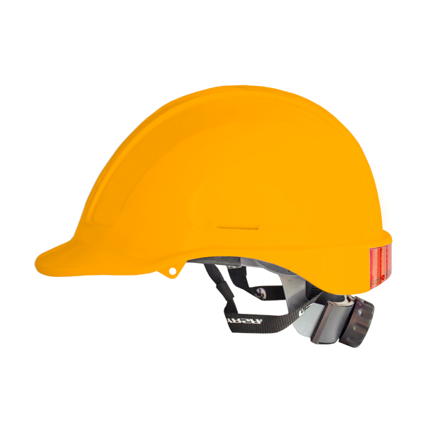 CASCO DIELÉCTRICO CON SUSPENSIÓN TEXTIL ASSEMBLER JYRSA AMARILLO WW-2006AMK …