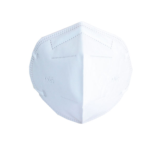 RESPIRADOR DESECHABLE PARA POLVOS Y NEBLINAS KN95 PLEGABLE (PIEZA) BLANCO