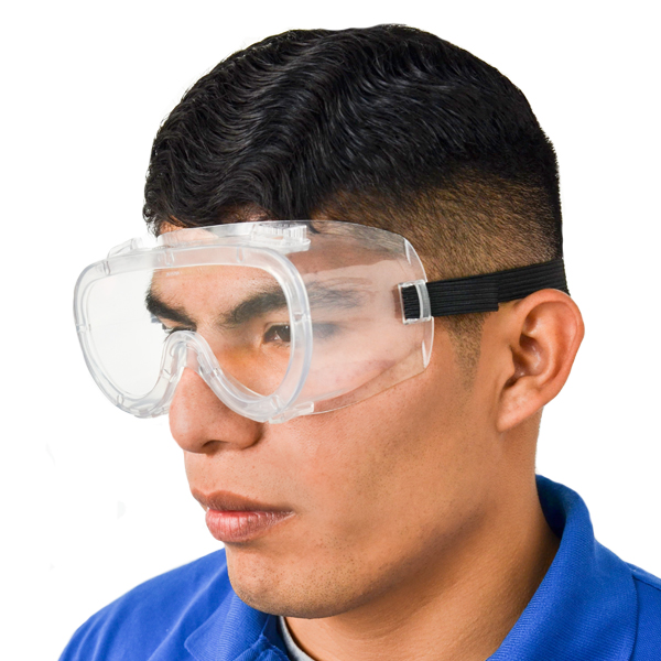 Goggle Orca Policarbonato Antiempañante con Armazón Transparente y Ventilación Indirecta LAMIRA Gris 4012-VI AF … - 3