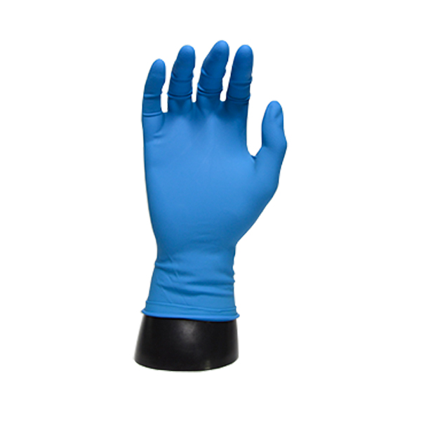 Guante Látex 11 mil sin Polvo Desechable Largo 12" SafeGrip Microflex Ansell (Paq. con 50 Pieza) Azul 63-293 - 2