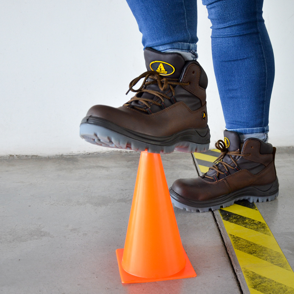 Zapato Borceguí con Casco de Composite Dieléctrico Armada Café 5021 - 3