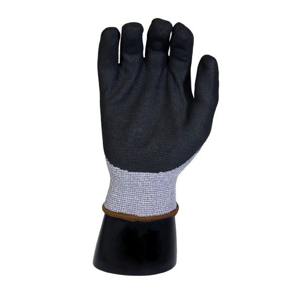 Guante, HPPE/Nylon/Poliéster/Spandex Recubierto de Nitrilo EDGE Ansell (Par) Gris/Negro 48-702 - 2