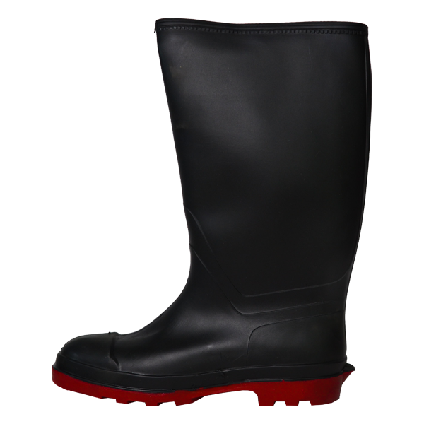 Bota Industrial Sanitaria sin Casco Pro Rubber  Negro IIN - 1