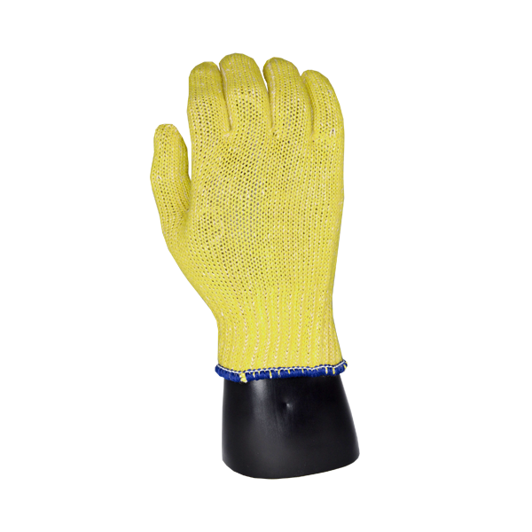 GUANTE KEVLAR/ALGODÓN PESO REGULAR RESISTENTE A CORTES NIVEL A2 MCR (PAR) AMARILLO SX9362 MD