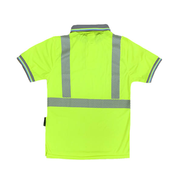 Camisa Tipo Polo con Reflejante Amarillo SR-120AMCR - 1