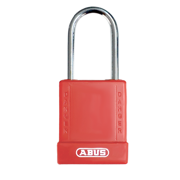 Candado de Seguridad Gancho sin Cubierta ABUS Rojo 74BS/40 40 x 90 mm - 1