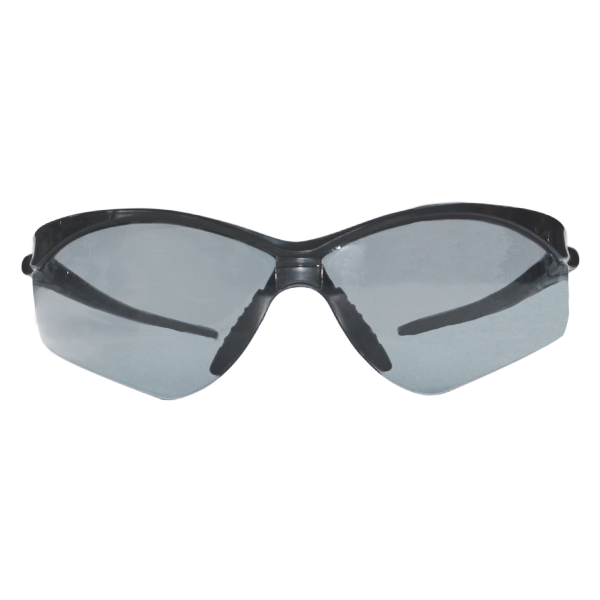 LENTE POLICARBONATO REFLEJANTE CON ARMAZÓN NEGRO LAMIRA GRIS 2033- GRAF.