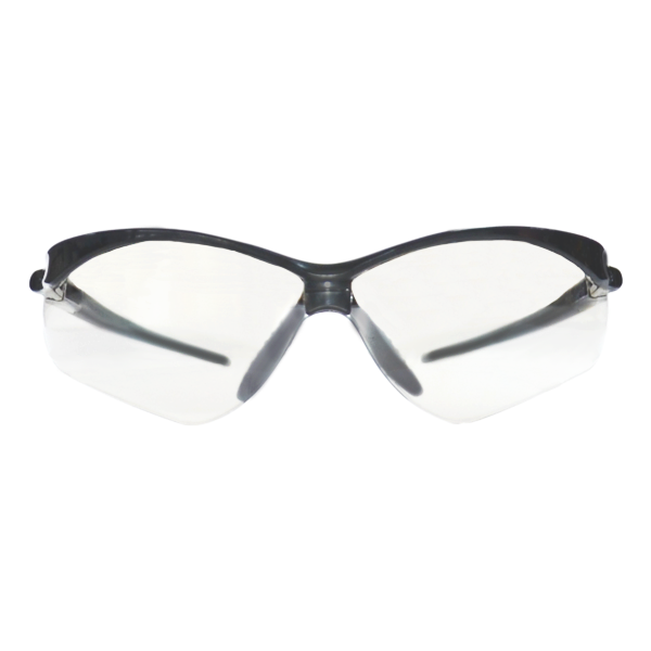 Lente Policarbonato Antiempañante con Armazón Negro Lamira Transparente 2033-CLAF. - 0