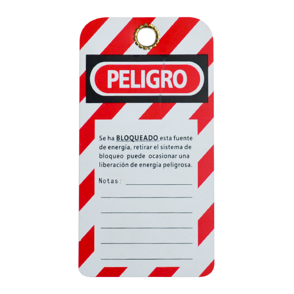 Etiqueta PVC de Seguridad "No Manipular" Safelock ABUS Blanco 1001 7.5 x 15 cm - 1