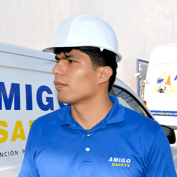 Casco Termoplástico de Seguridad con Suspensión Intervalos Infra Azul 1CPMUNDIAL-6 … - 3