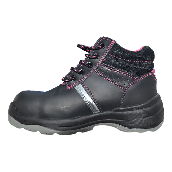 Zapato con Casco de Policarbonato para Dama Comando Negro 207 PP+D - 2