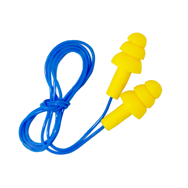 TAPÓN AUDITIVO REUTILIZABLE CON CORDÓN NRR 25 DB ECONOPACK 340-4004 ULTRAFIT 3M (PAR) AMARILLO 70071515772 …