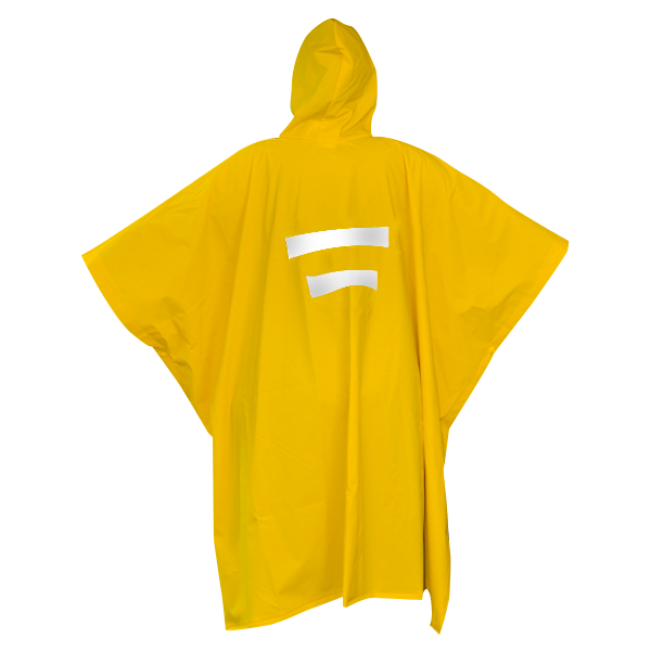 Impermeable PVC/Poliéster Capamanga con Reflejante LAMIRA Amarillo LS-4480 Unitalla - 2