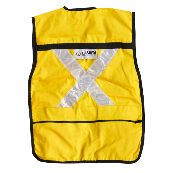 Chaleco Rescatista Lamira Amarillo LS-4415 - 1