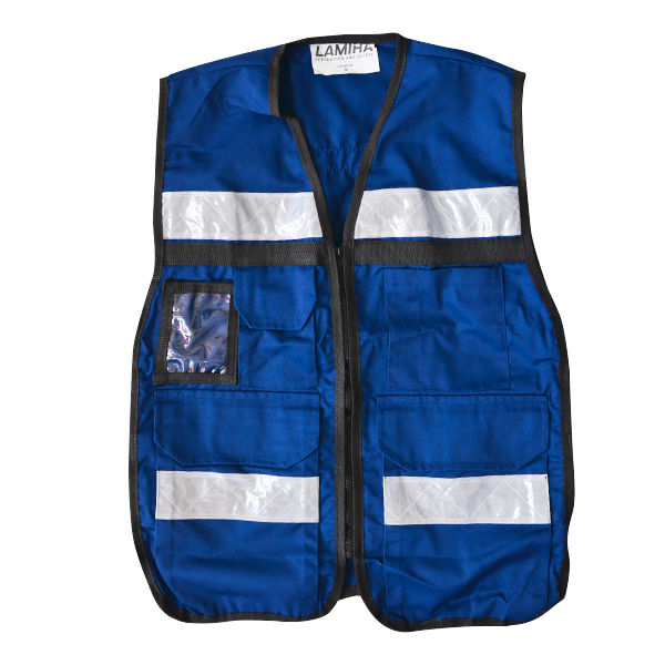 CHALECO RESCATISTA LAMIRA AZUL MARINO LS-4415