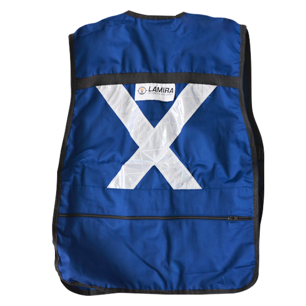 Chaleco Rescatista Lamira Azul Marino LS-4415 - 1