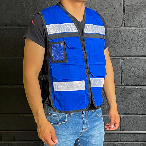 Chaleco Rescatista Lamira Azul Rey LS-4415 - 2
