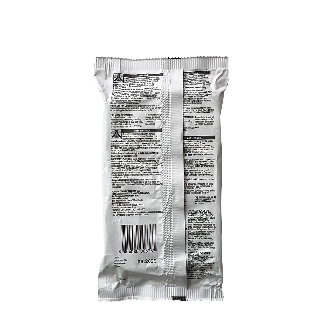 Cartucho Multigas Universal 6006 3M (Pieza) Oliva UU013192552 … - 2