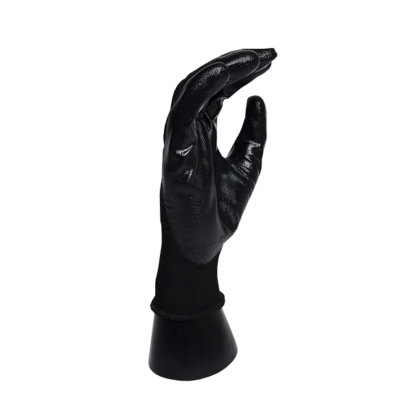Guante Nylon Recubierto de Nitrilo DermaFlex DermaCare (Par) Negro 51-811 - 1