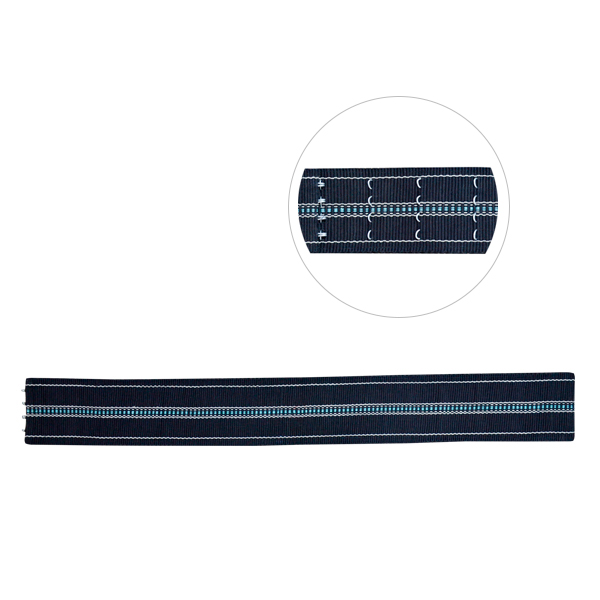 Faja Algodón Estibador de 4 Ganchos Amigo Safety Azul Marino M-FAJA ALGODON - 2