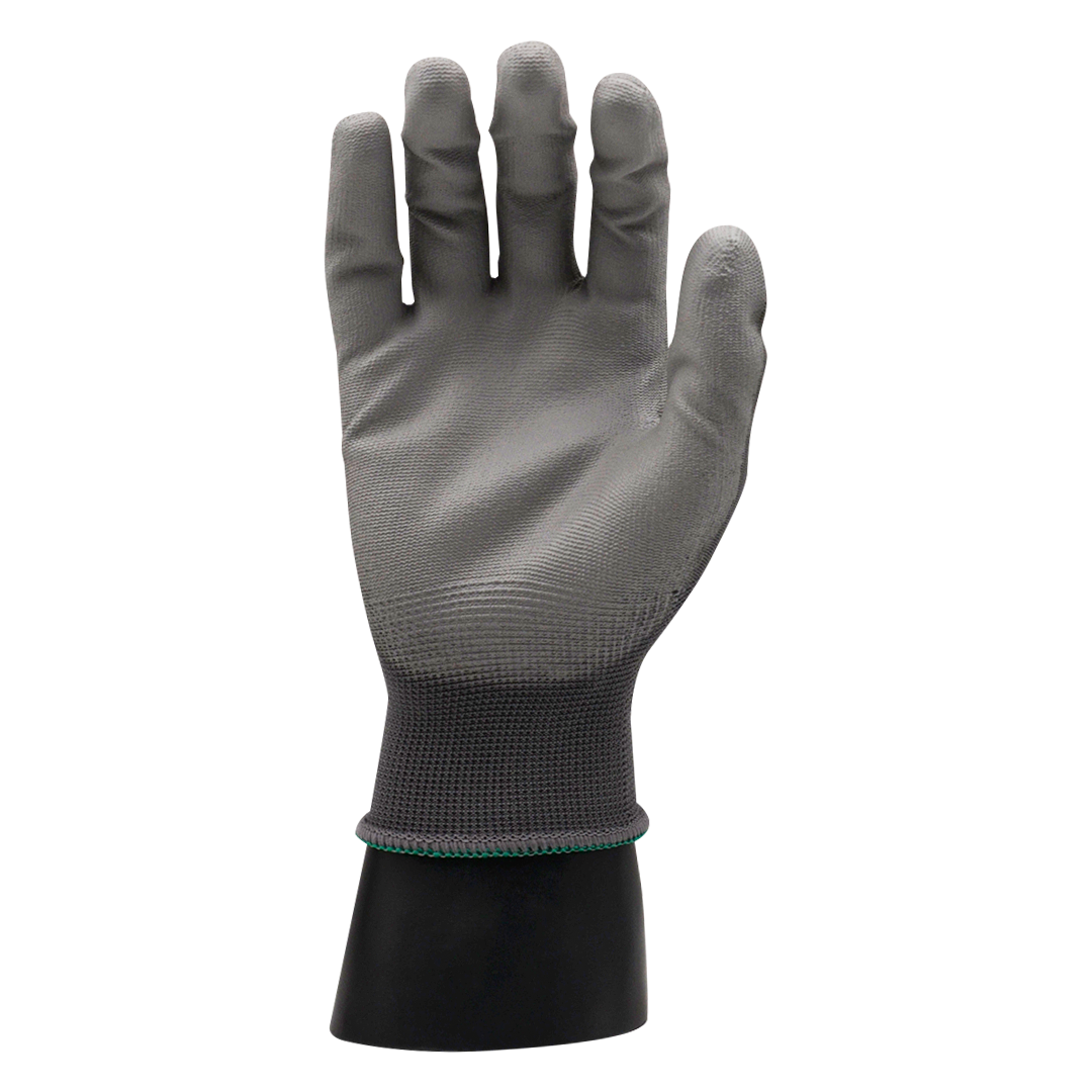 Guante Poliéster Recubierto de Poliuretano (Par) Gris HL-130G - 2