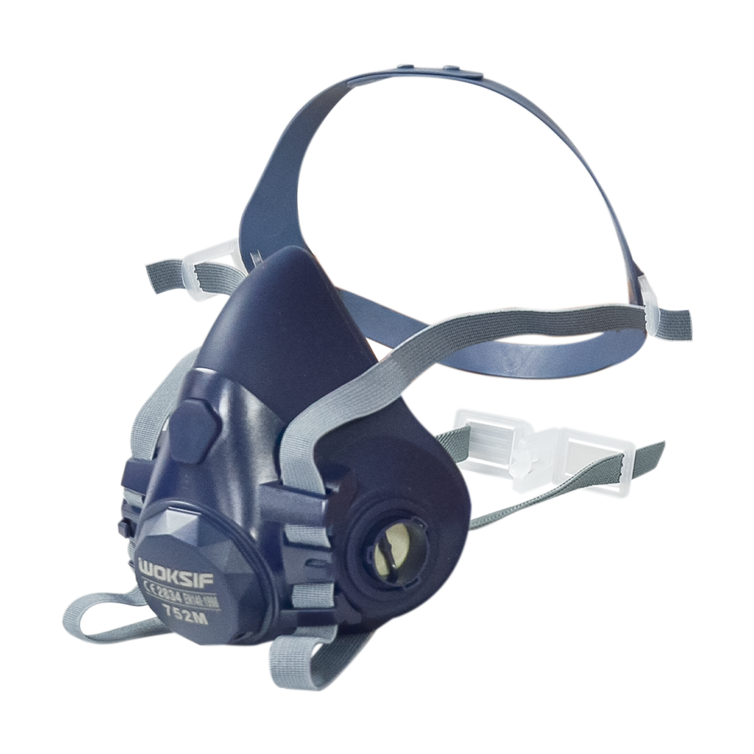 Respirador Silicón Media Cara 752 Woksif LG - 1