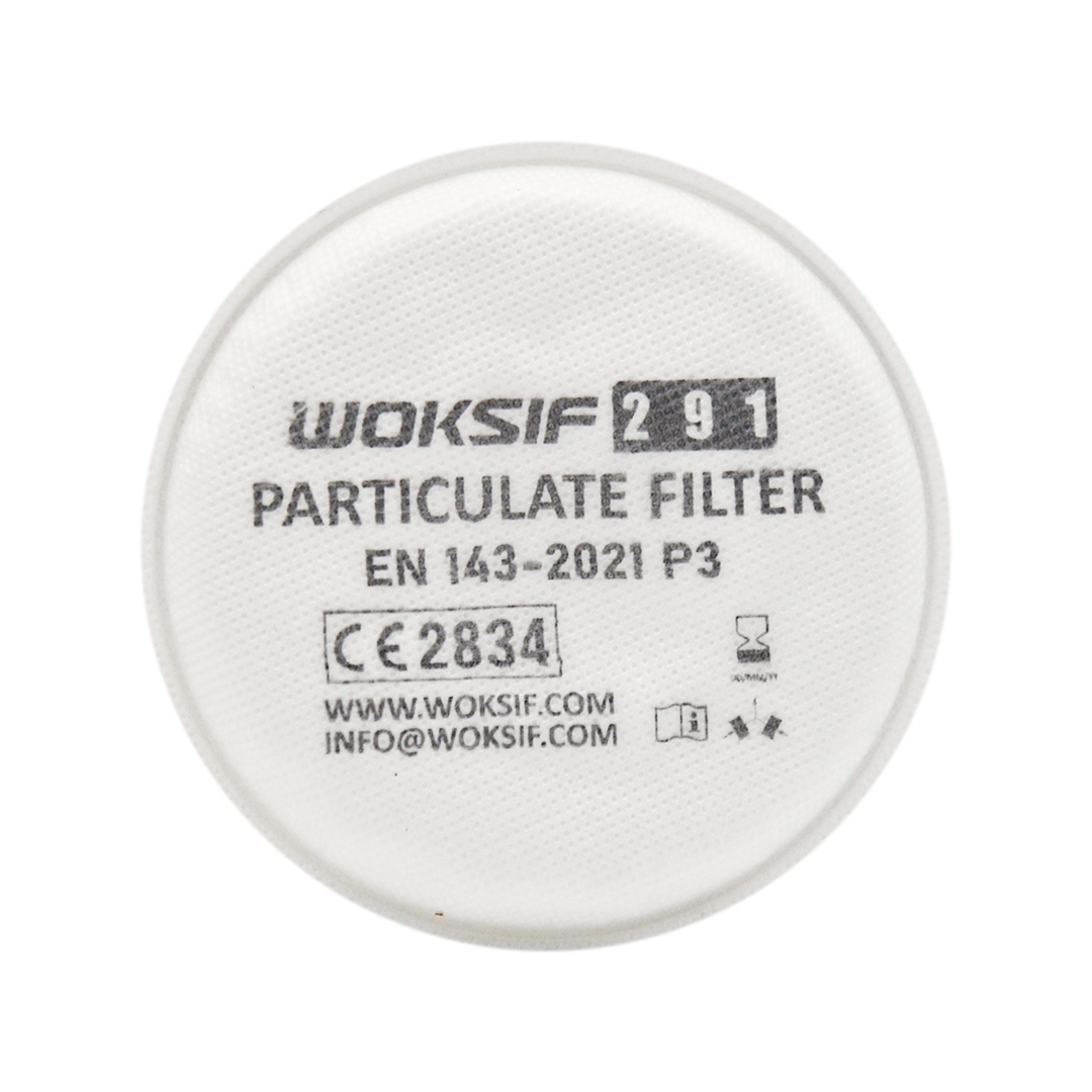 FILTRO POLIPROPILENO PARA PARTÍCULAS P100 291 WOKSIF (PIEZA).