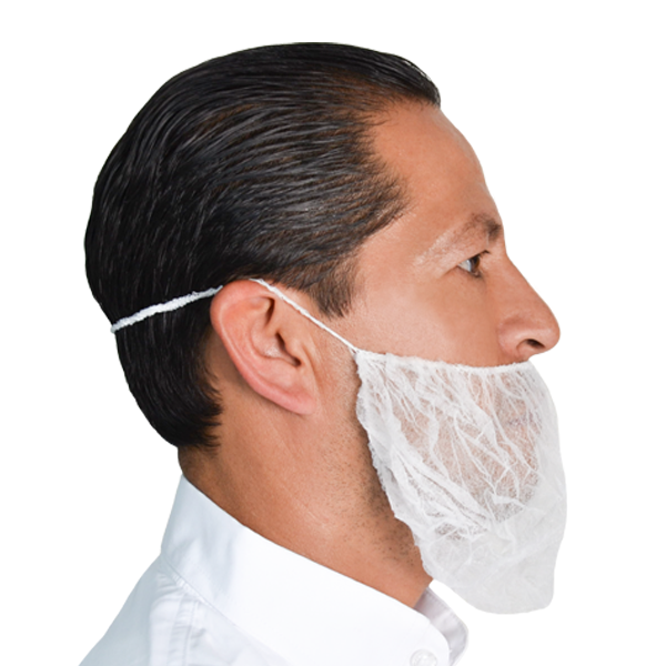 CUBREBARBA POLIPROPILENO LAMIRA (PAQ. CON 100 PIEZA) BLANCO LS-4690 19"