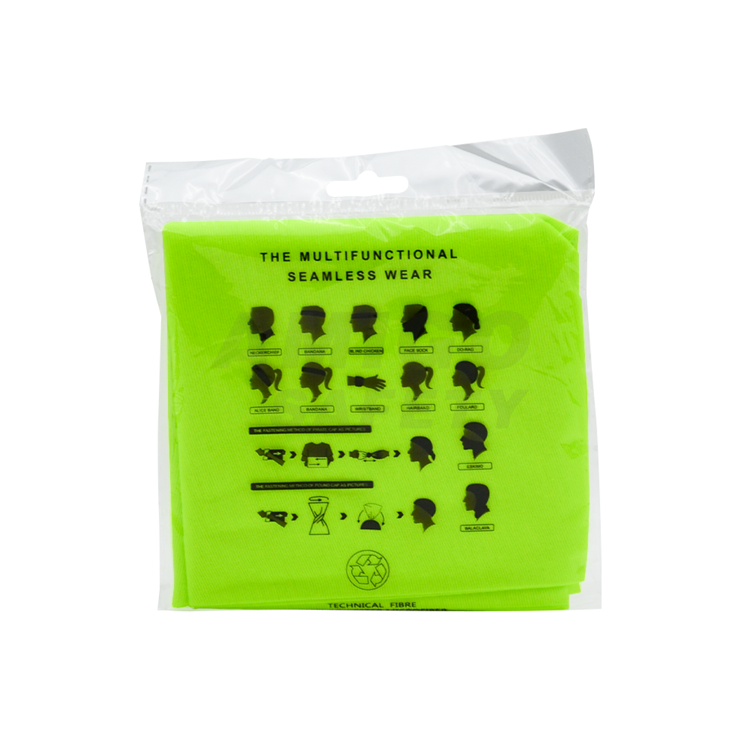 Tubular de Cuello Refrescante Multifuncional Lamira Safety Amarillo Unitalla - 2