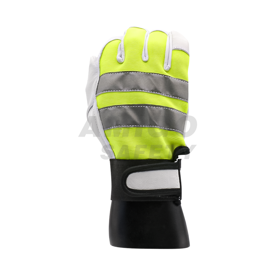 Guante Multiusos Piel Oveja con Doble Reflejante LAMIRA AS-4575 LG - 0