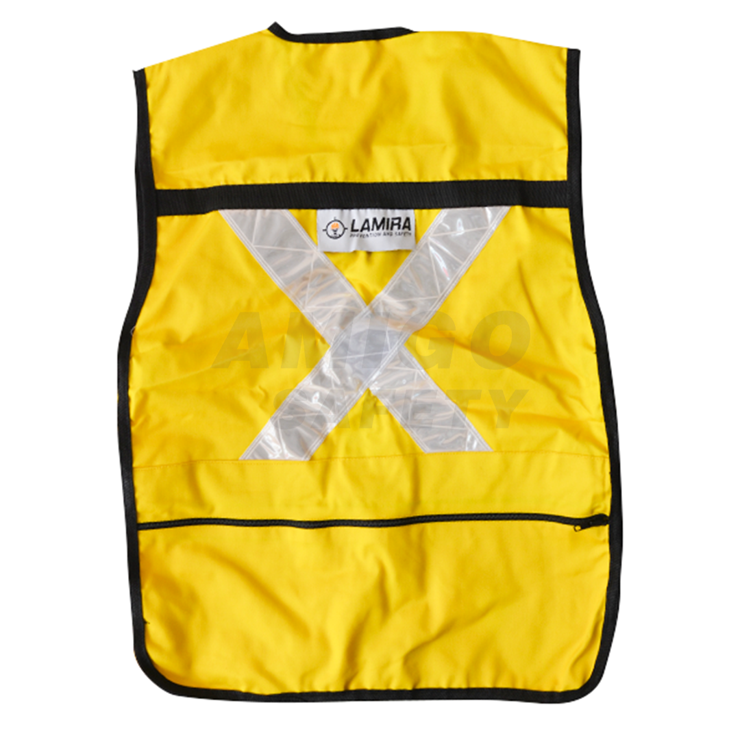Chaleco Rescatista Lamira Amarillo LS-4415 - 1